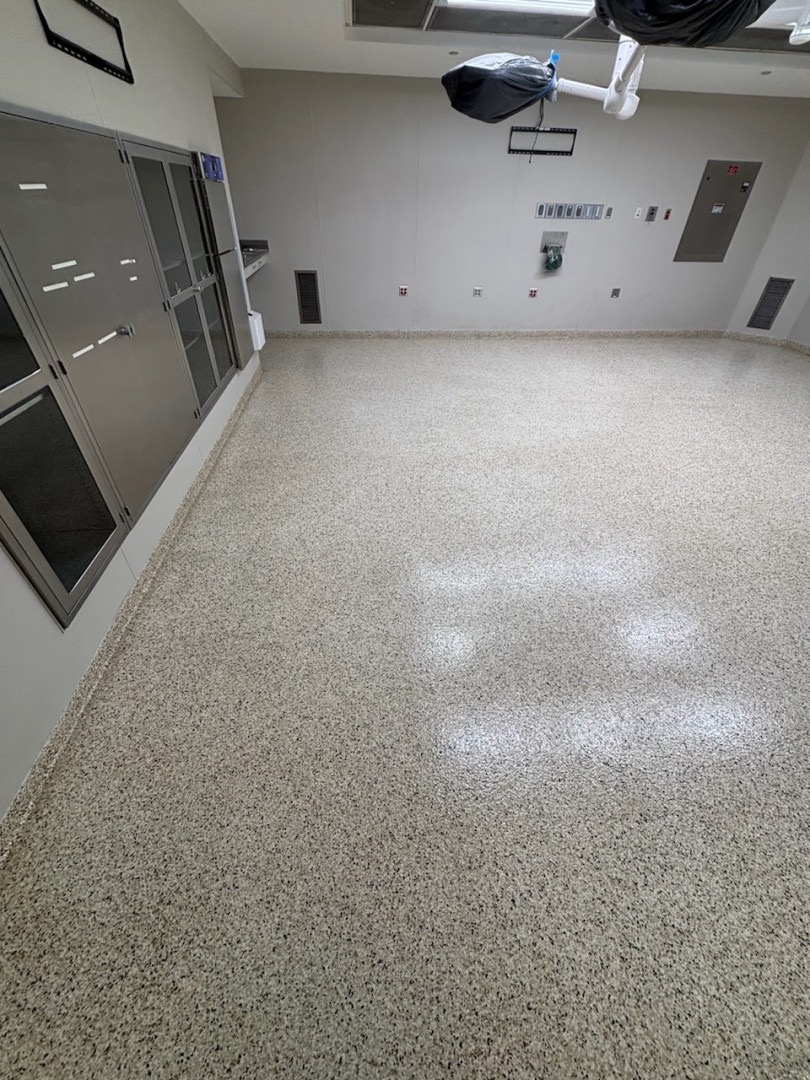 hospital floor coatings in Mississippi by ICM Coating Masters