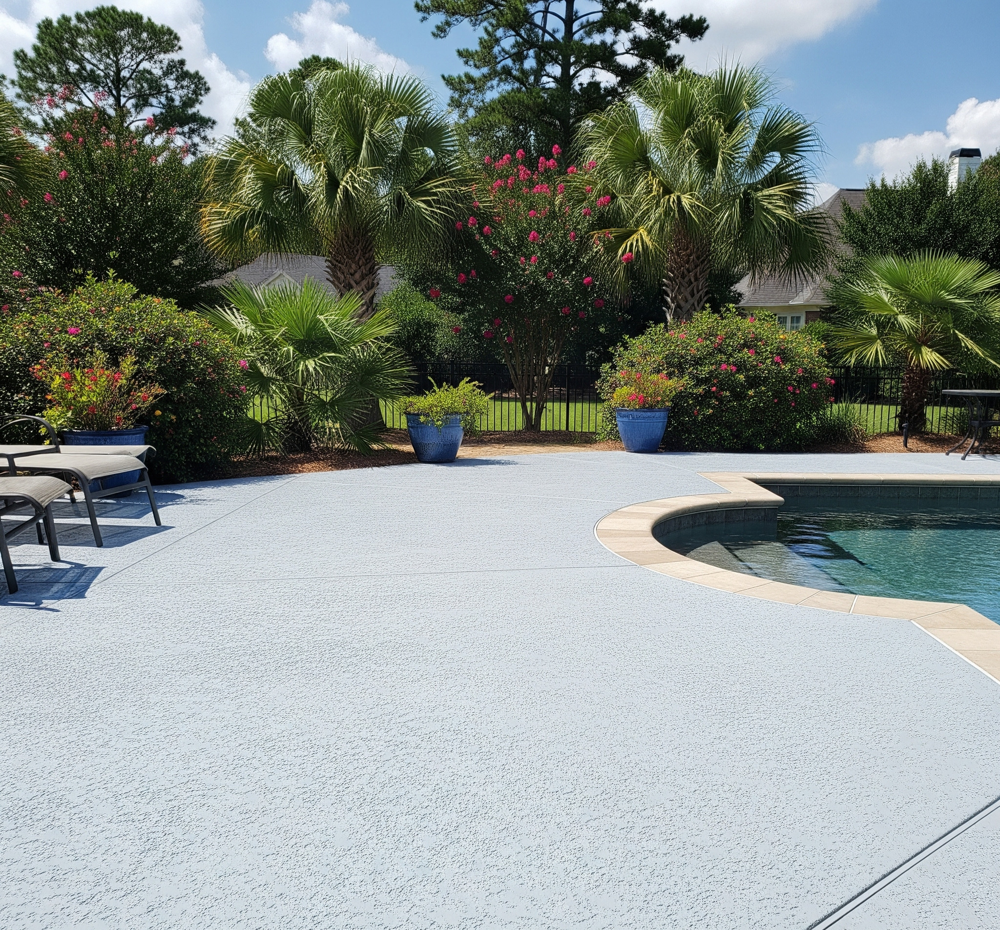Pool Deck Resurfacing in Mississippi by ICM Coating Masters