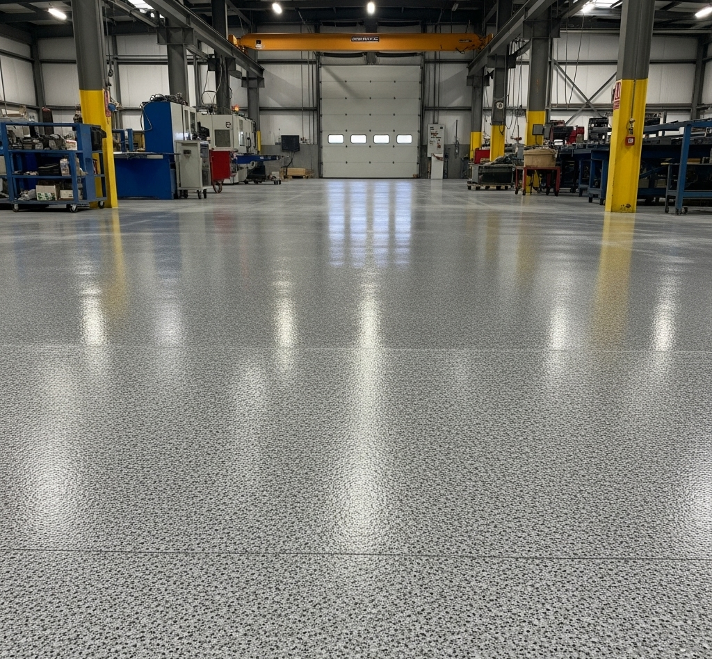 Industrial Shop Floor Coatings for Mississippi Businesses by ICM Coating Masters
