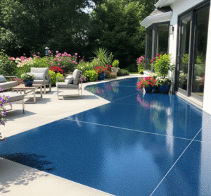 Epoxy Floor Coatings for a Mississippi home by ICM Coating Masters